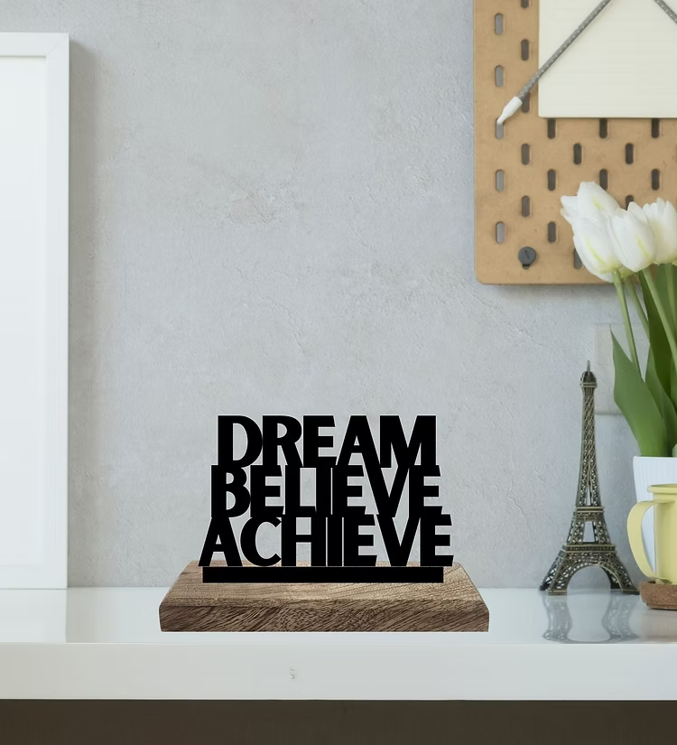 Achieve through Action Set of 2 Table Décor