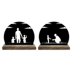 Parental Love Set of 2 Table Décor