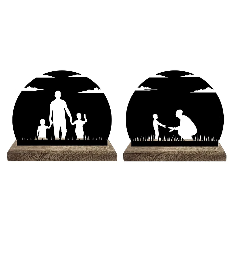 Parental Love Set of 2 Table Décor