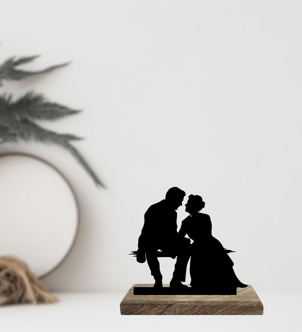 Eternal Love Set of 2 Table Décor