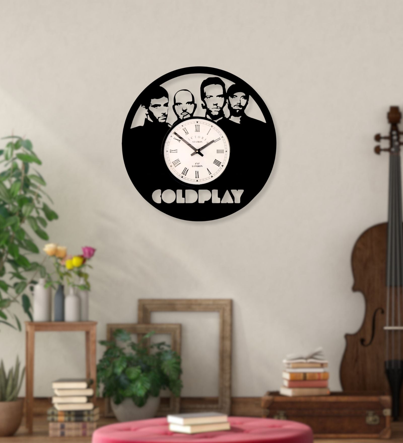 Coldplay Band Wall Clock