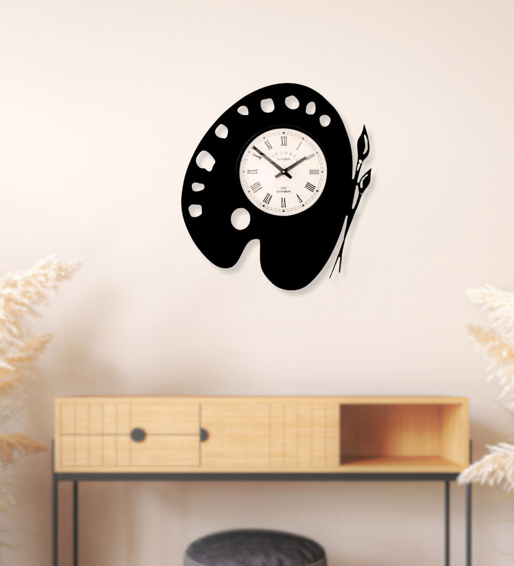 Artist Palette Wall Clock