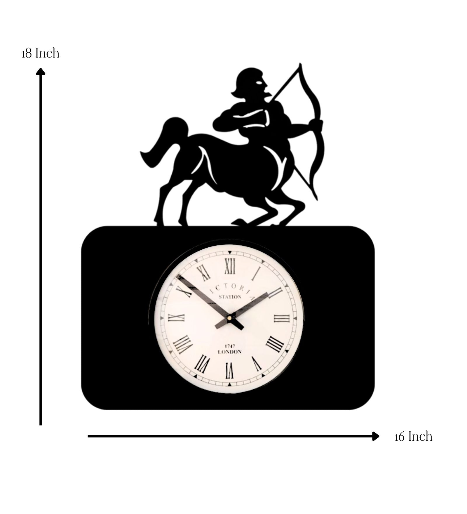 Sagittarius Zodiac Wall Clock