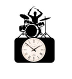 Drummer Wall Clock
