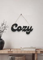 Cozy Metal Hanging
