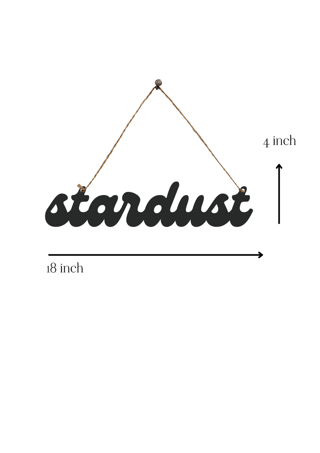 Stardust Metal Hanging