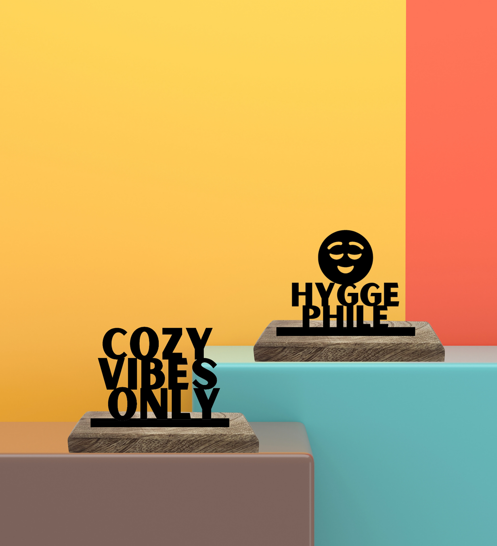 Hyggephile Set of 2 Table Décor