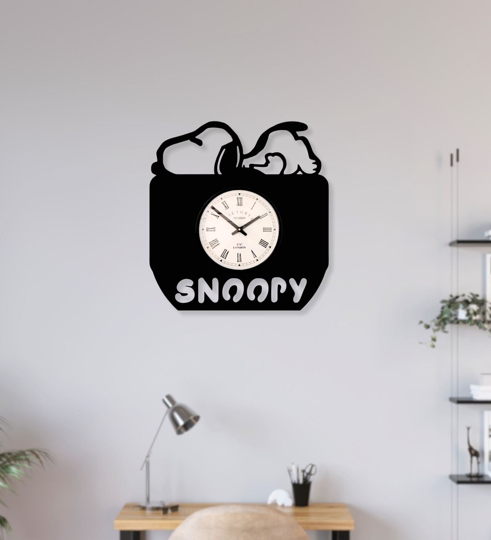 Snoopy Wall Clock