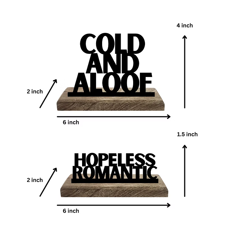 Romantic vs Aloof