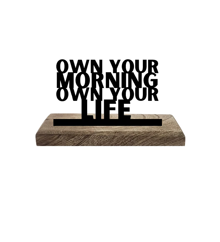 Morning Mastery Set of 2 Table Décor
