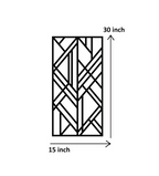 Rectangular Creative Pattern Panel