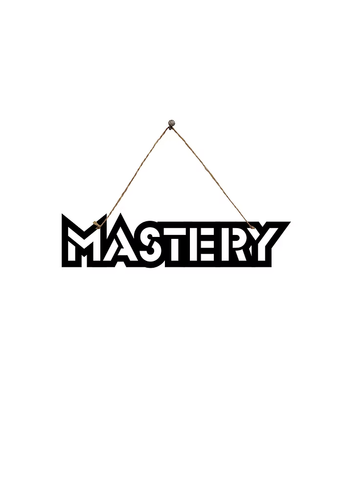 Mastery Metal Hanging