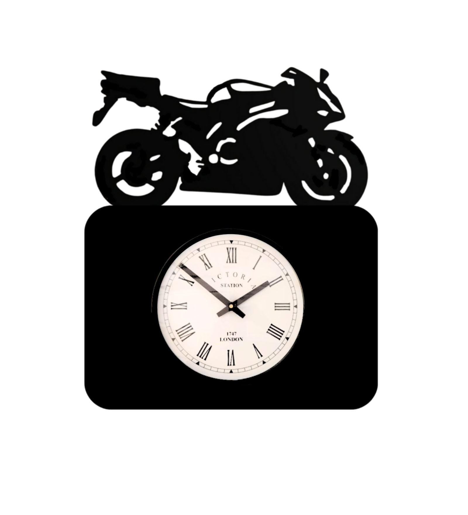 Biker Wall Clock
