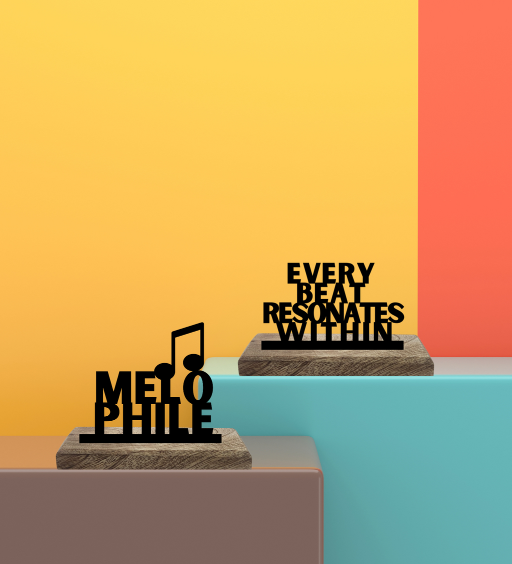 Melophile Set of 2 Table Décor