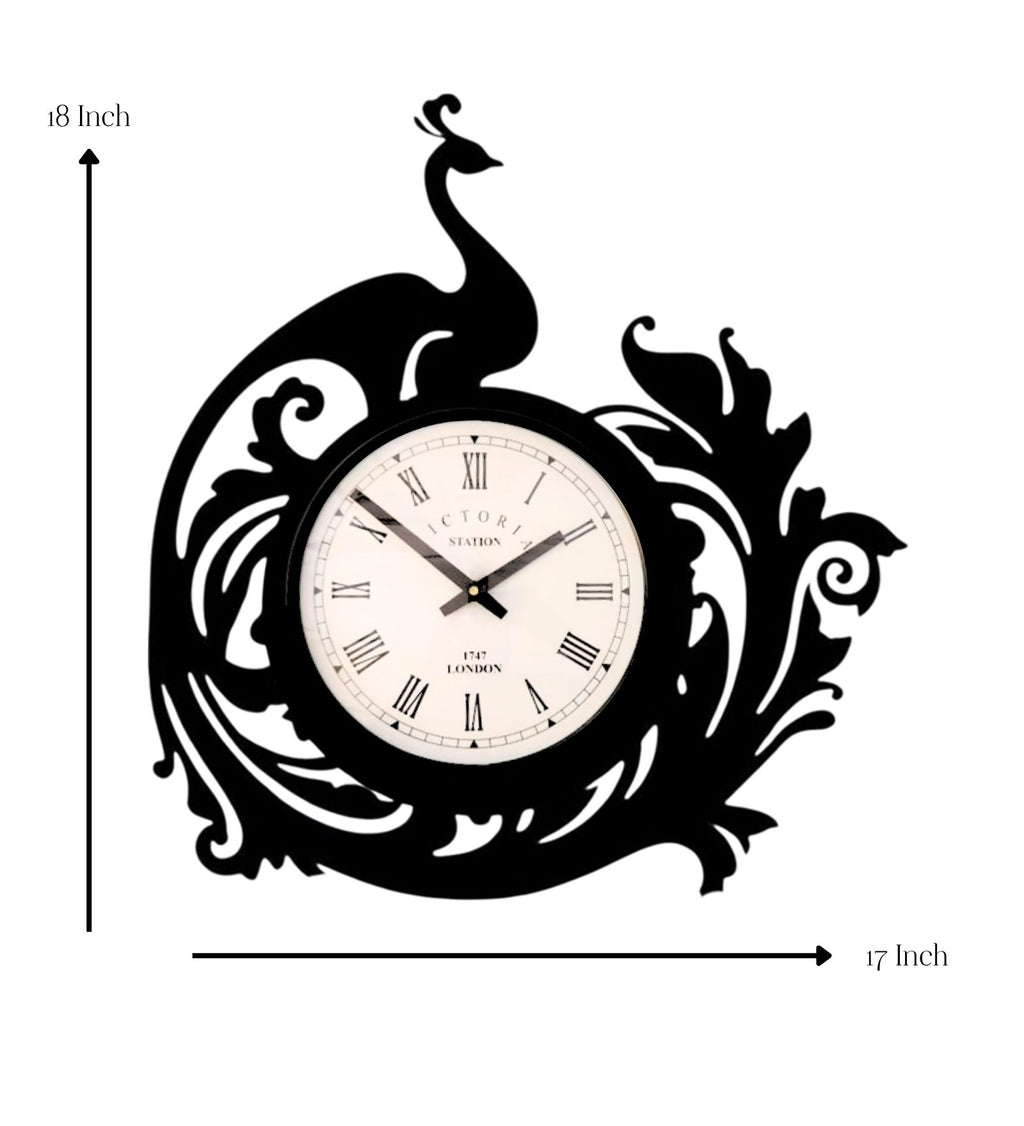 Peacock Wall Clock