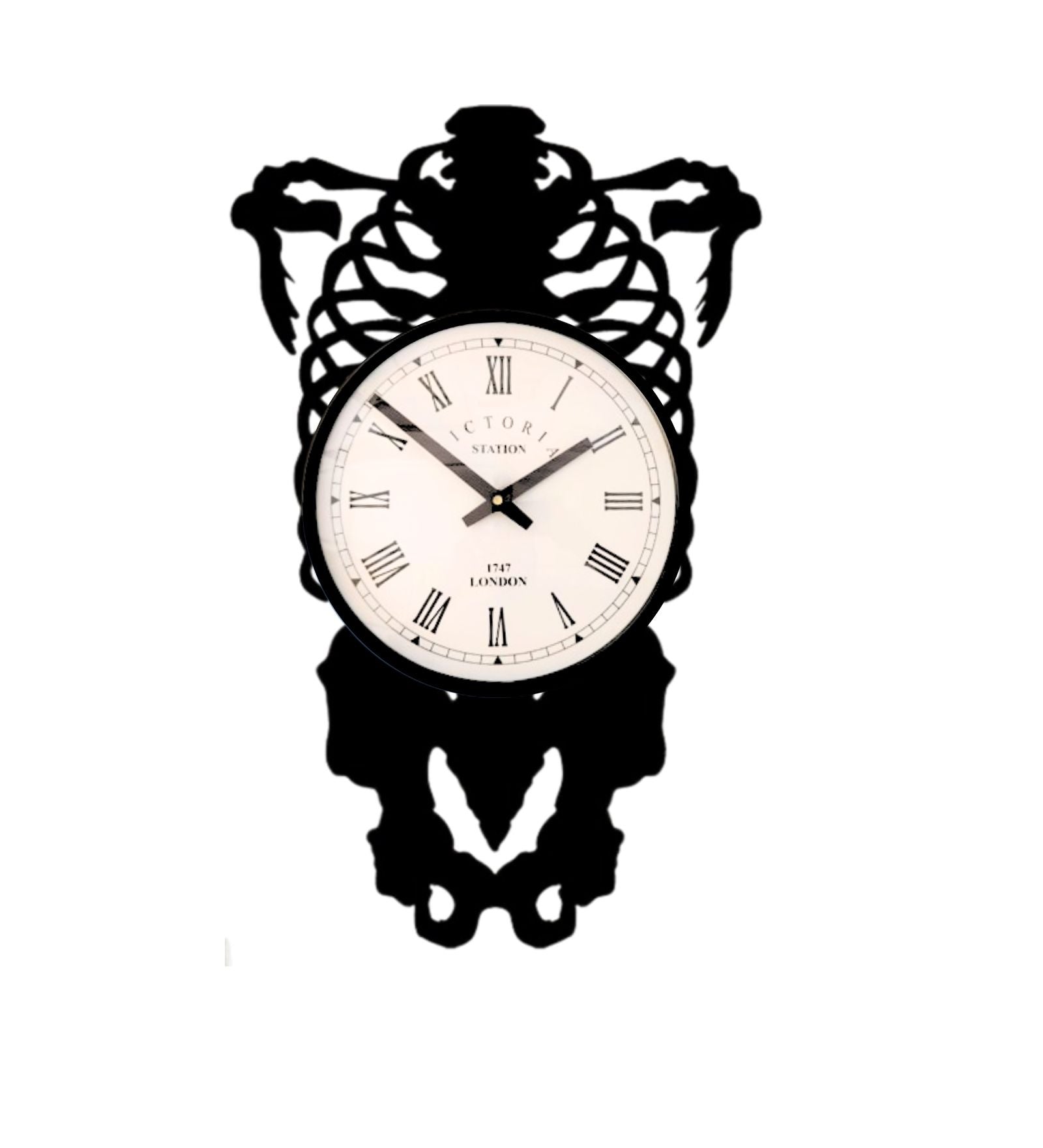 Skeleton Wall Clock