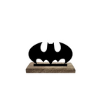 Dark Knight's Playful Pursuit Set of 2 Table Décor
