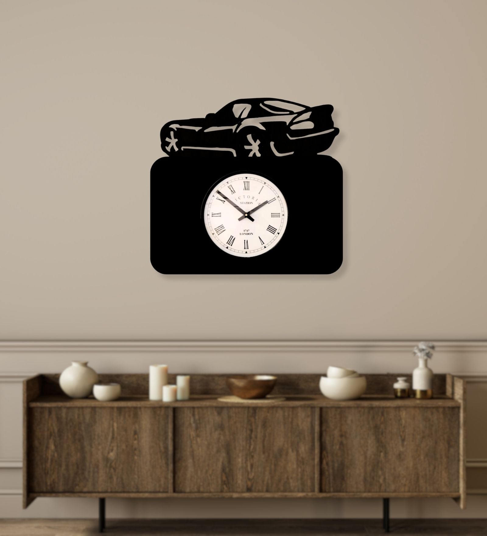 Car Wall Clock