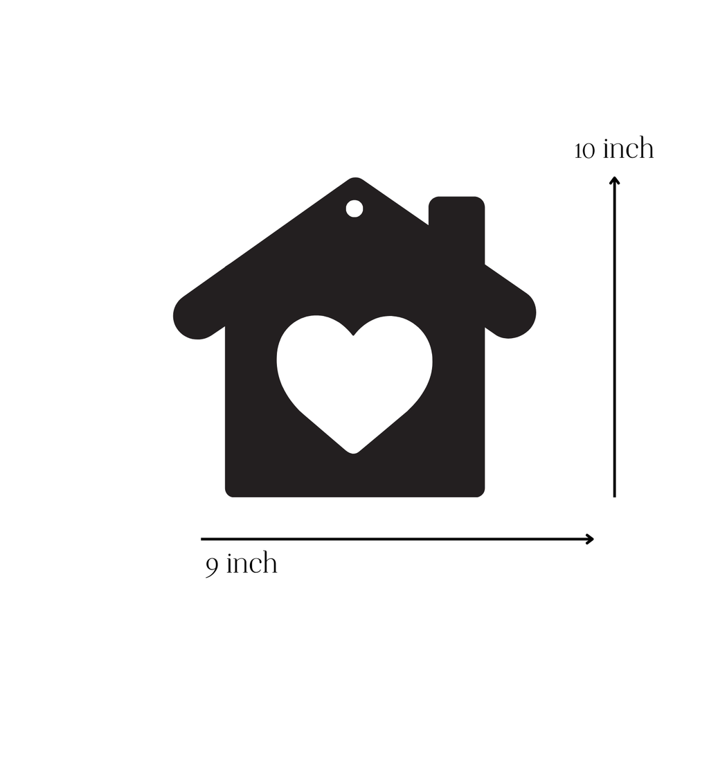 Love Home Metal Hanging