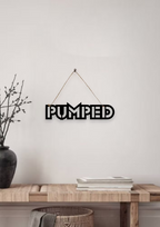Pumped Metal Hanging