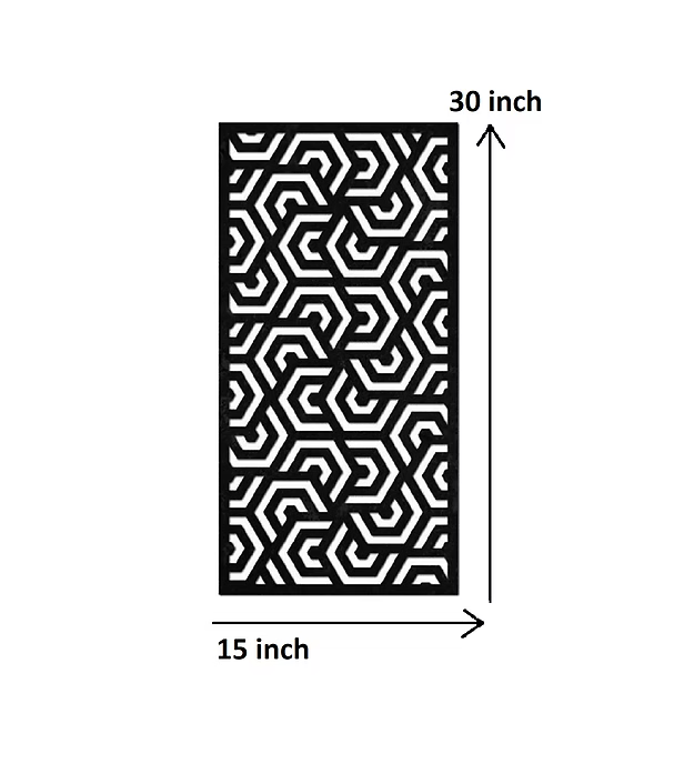 Rectangular Creative Pattern Panel