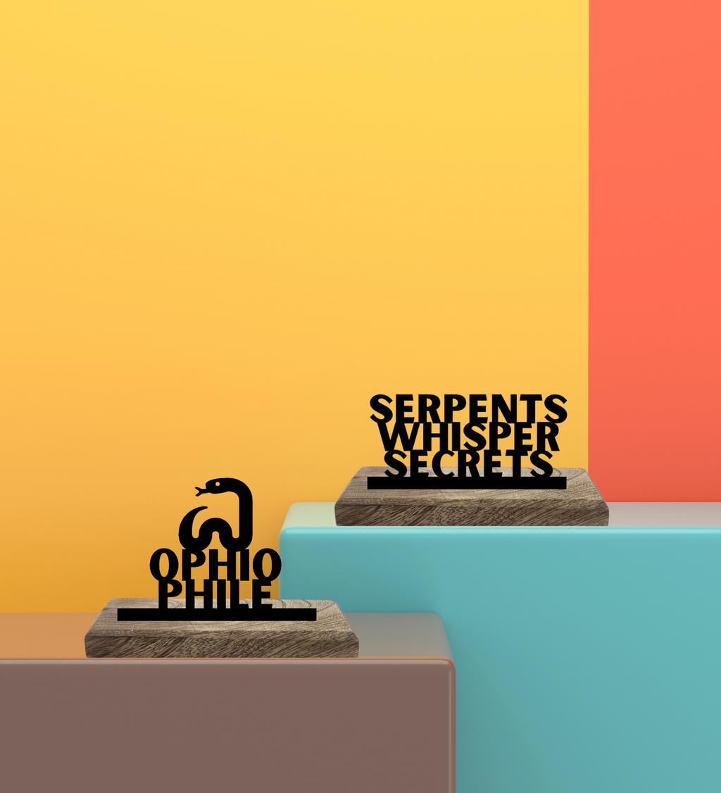Ophiophile Set of 2 Table Décor