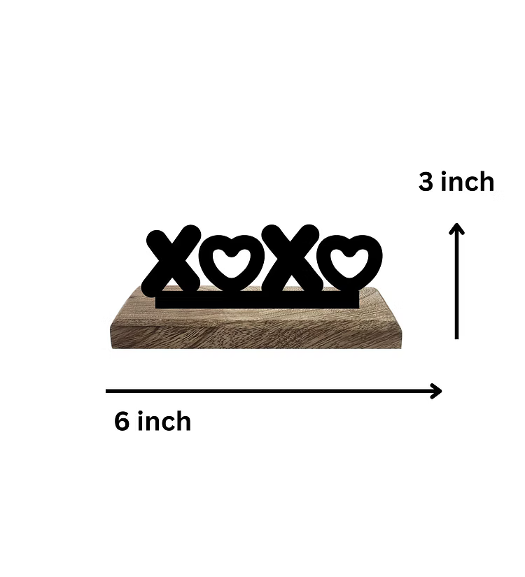 XOXO Lovebirds Set of 2 Table Décor