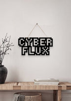 Cyber flux Metal Hanging