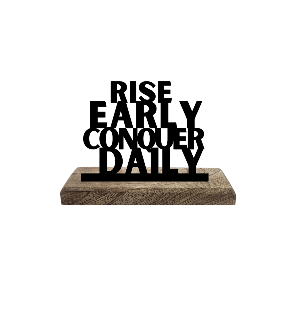 Morning Mastery Set of 2 Table Décor