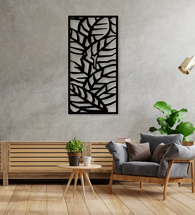 Rectangular Creative Pattern Panel
