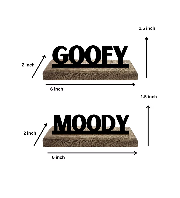 Goofy and Moody