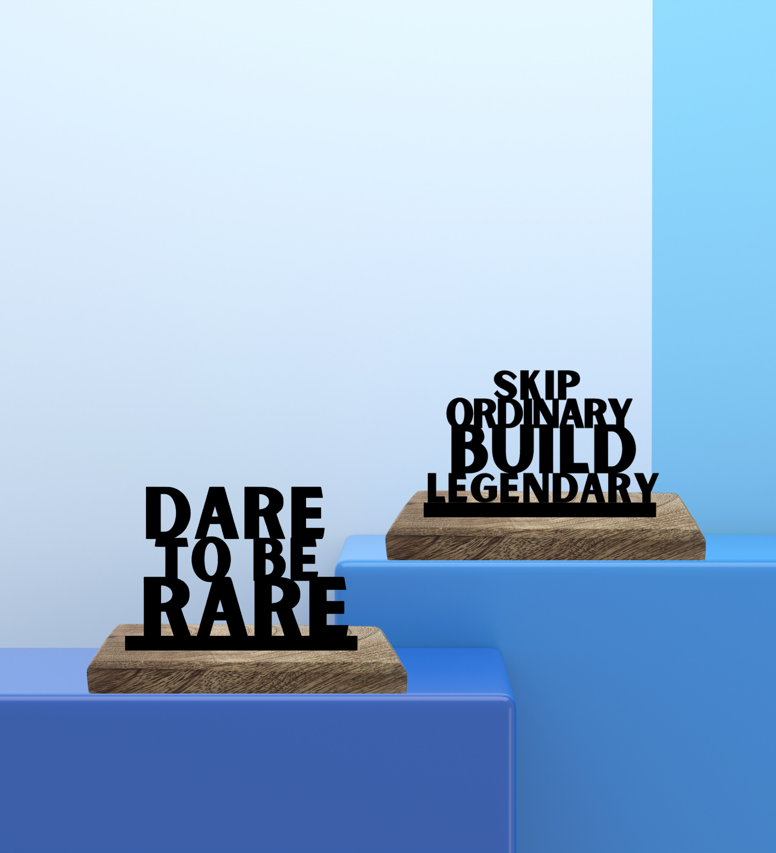 Bold and Beyond Set of 2 Table Décor