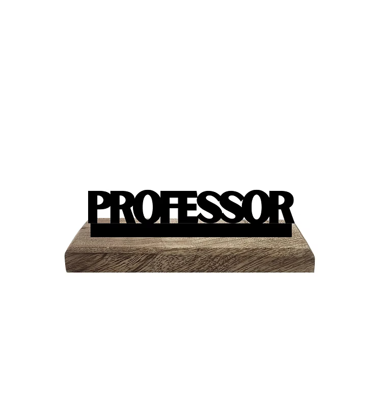 Professor Set of 2 Table Décor
