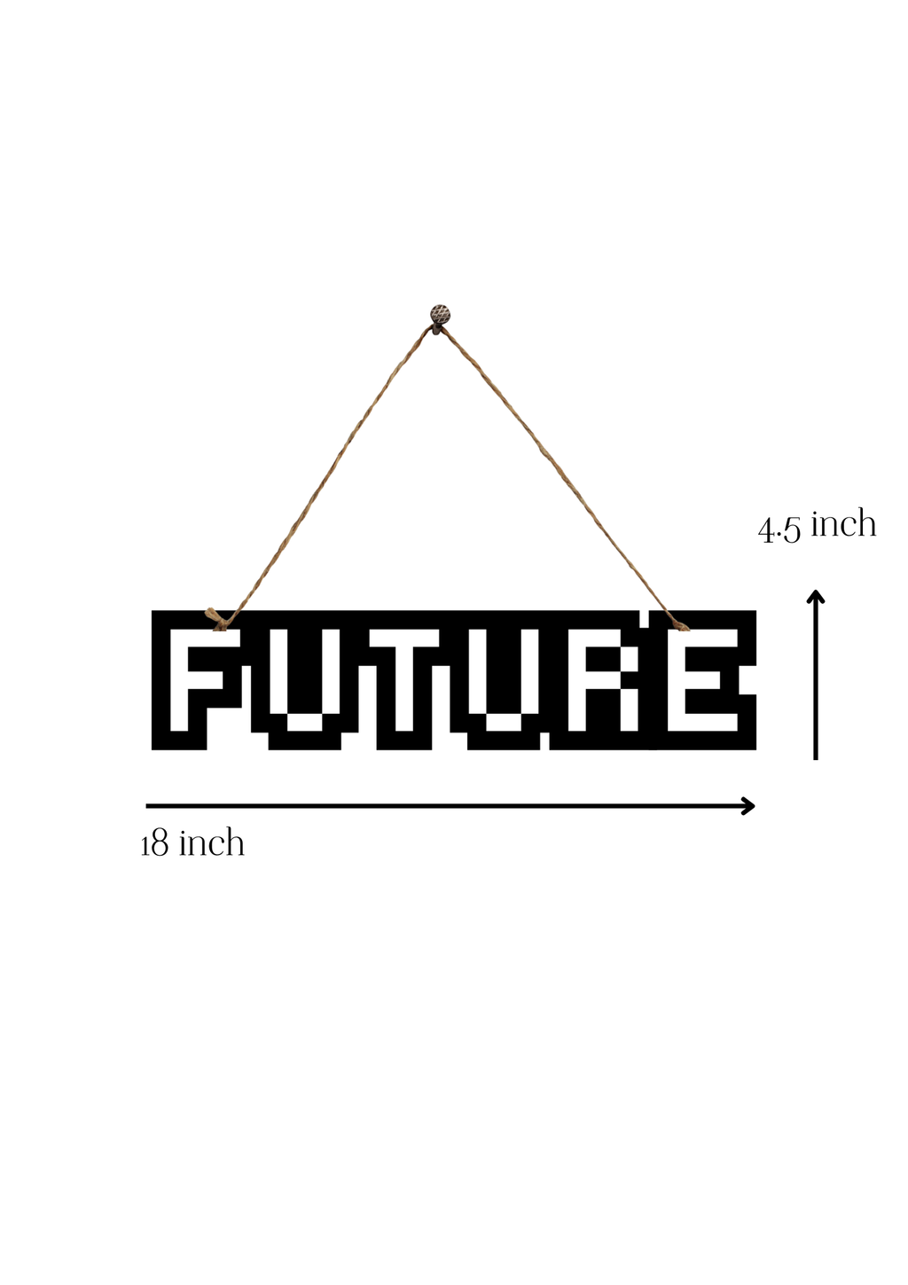 Future Metal Hanging