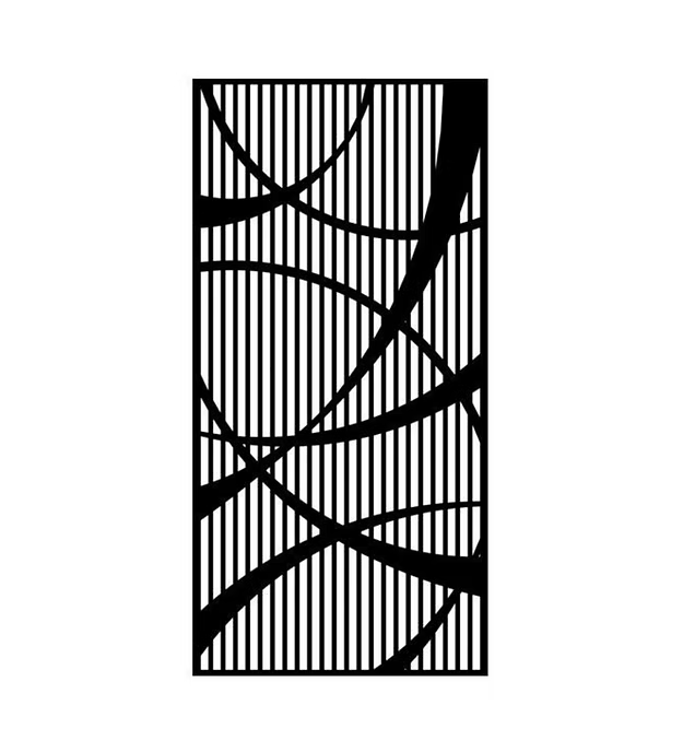 Rectangular Creative Pattern Panel