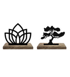 Nature's Serenity Set of 2 Table Décor