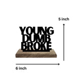 Youthful Dilemmas Set of 2 Table Décor