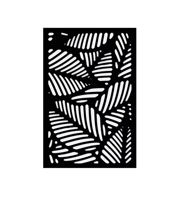 Rectangular Creative Pattern Panel