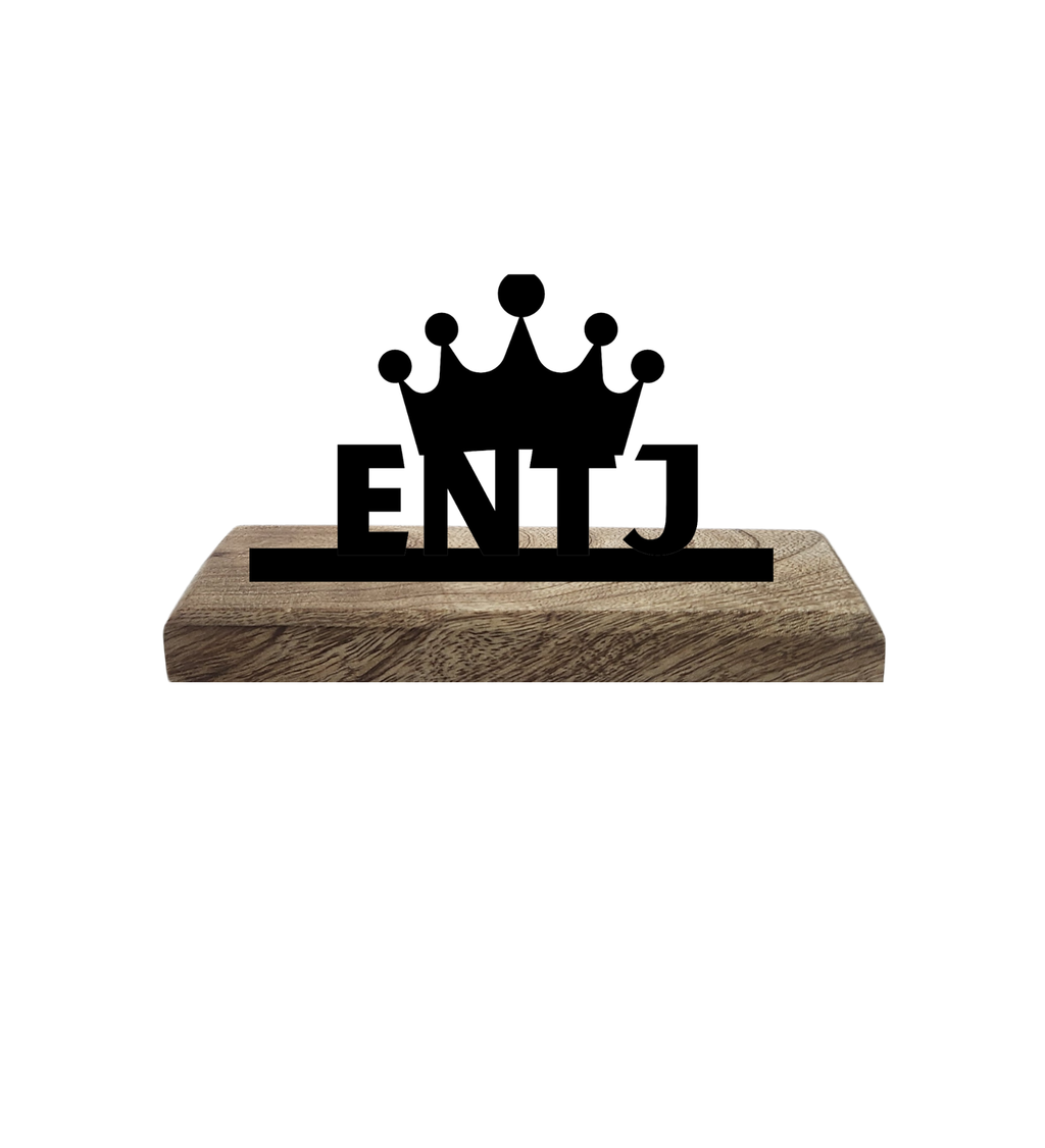 ENTJ Myers Briggs Set of 2 Table Décor