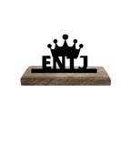 ENTJ Myers Briggs Set of 2 Table Décor