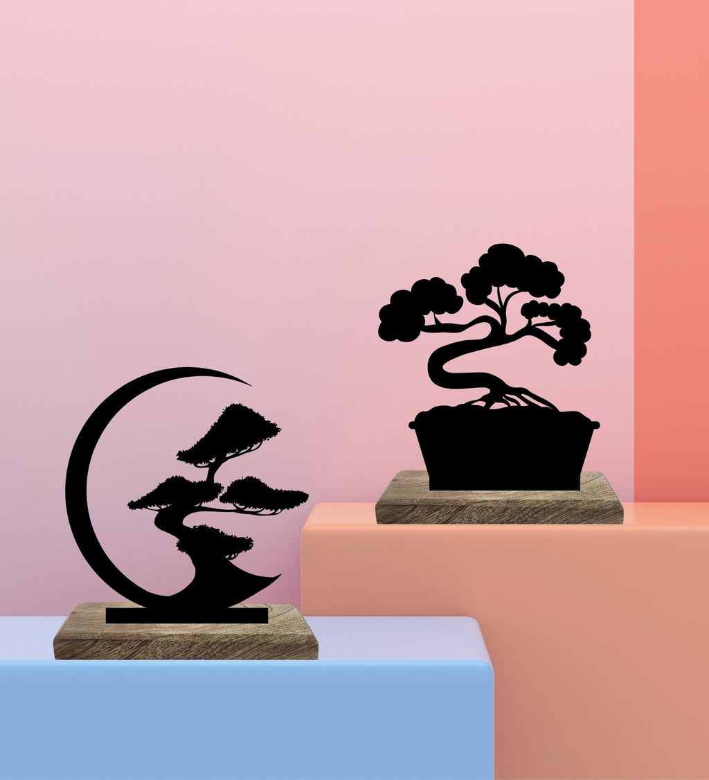 Zen Garden Set of 2 Table Décor