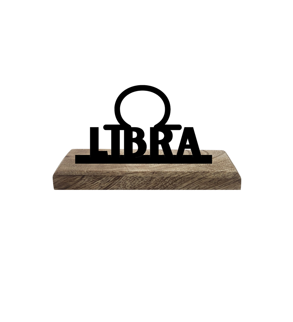 Libra Sun Sign Set of 2 Table Décor