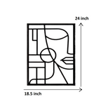 Abstract Half Portrait Female