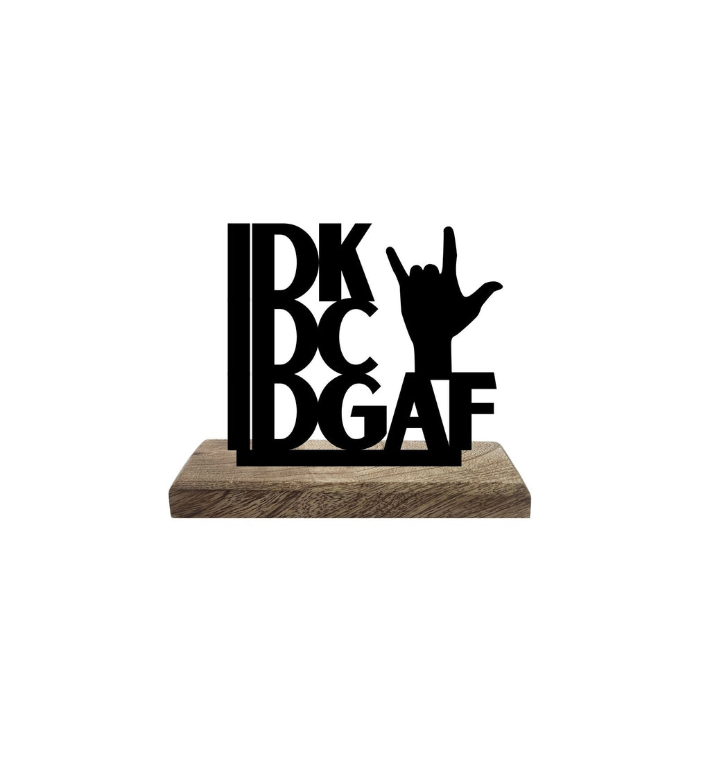 Chillaxing Attitude Set of 2 Table Décor