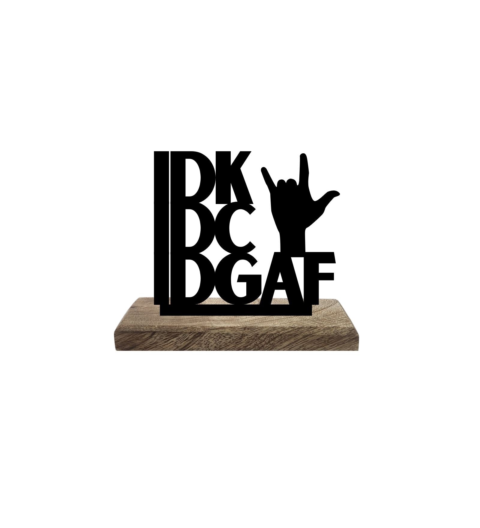 Chillaxing Attitude Set of 2 Table Décor