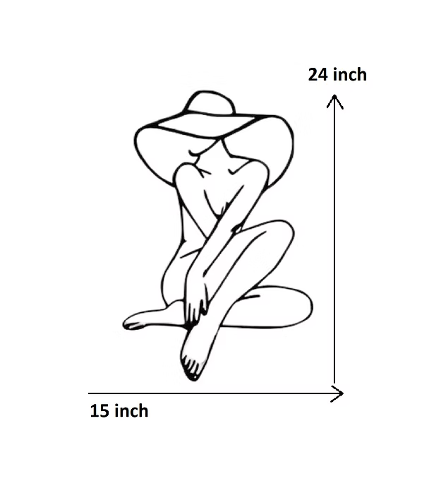 Abstract Lady Figurine
