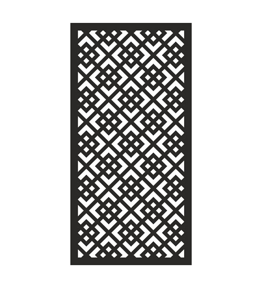 Rectangular Creative Pattern Panel