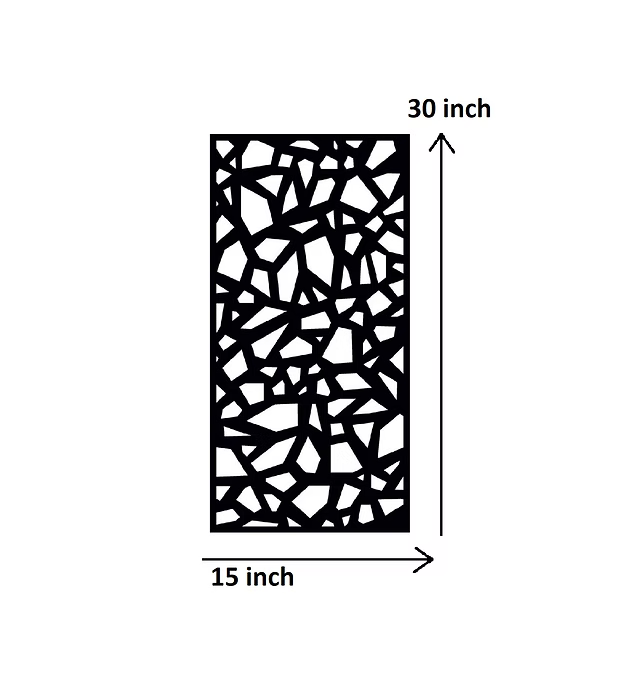 Rectangular Creative Pattern Panel