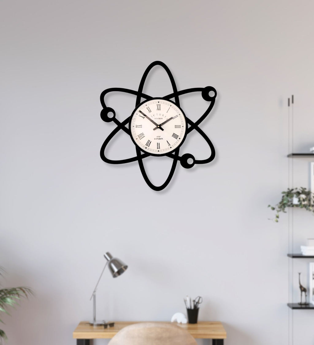 Atom Wall Clock