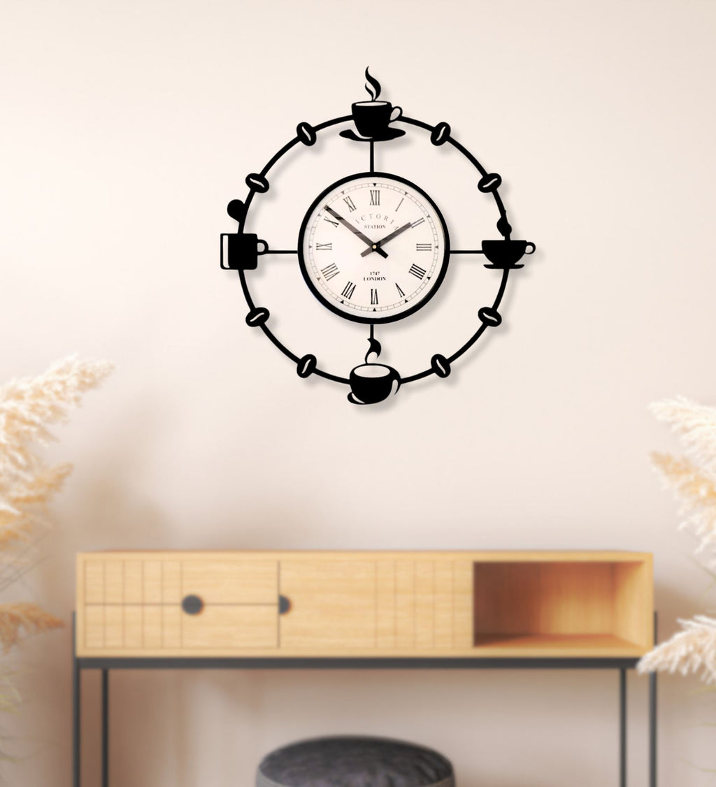 Coffee Time Wall Clock